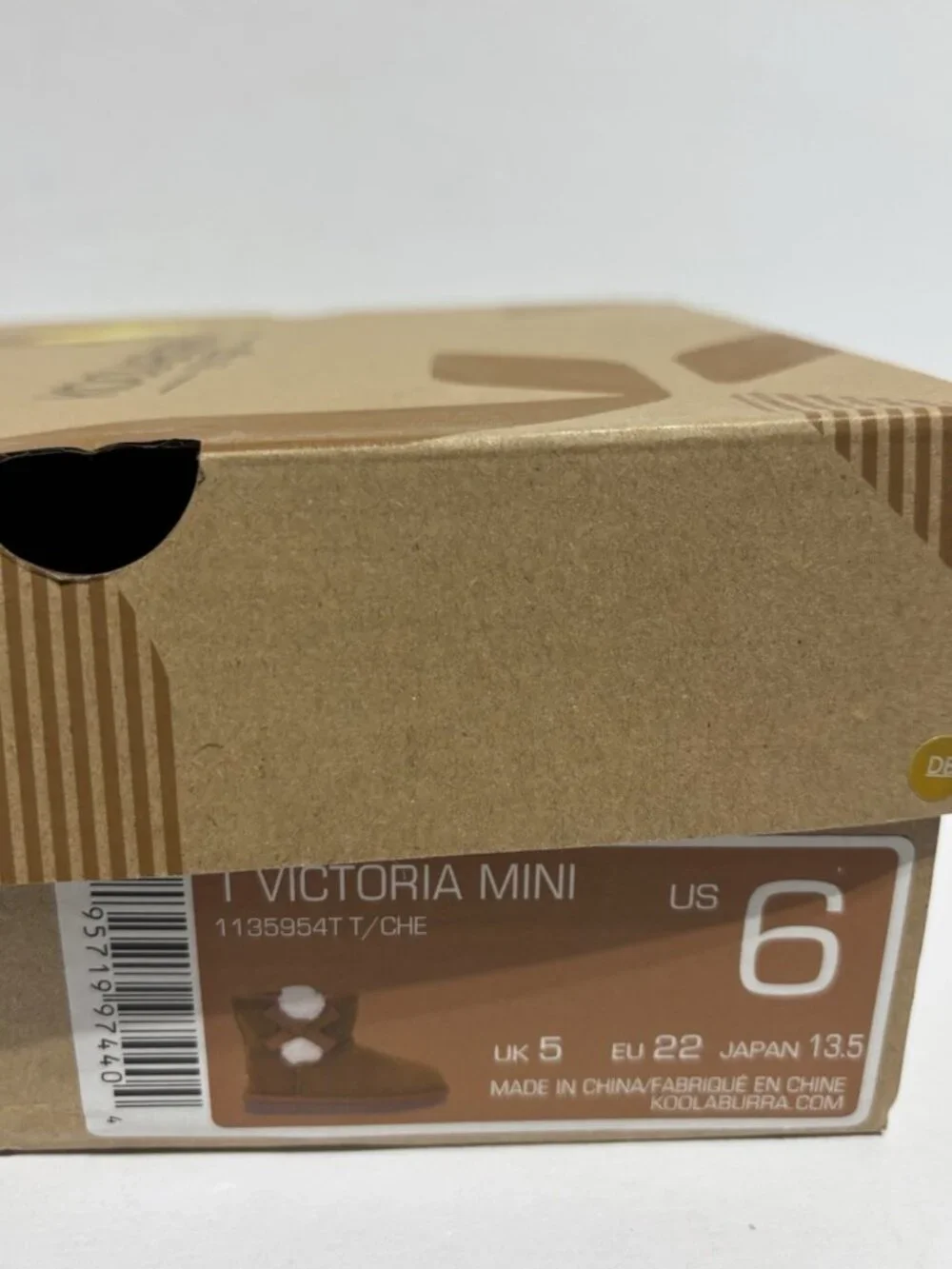 Koolaburra Toddlers’ Victoria Mini Chestnut Boots, Girls’ Size 6 M